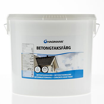Hagmans Betongtaksfärg Mörkgrå 10 L
