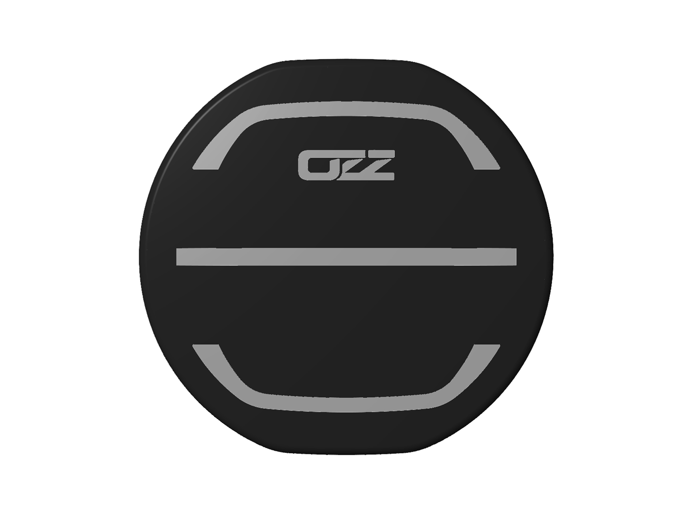 Svart linsskydd till OZZ 7"