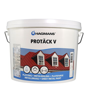 Hagmans Protäck V Vit 4 L