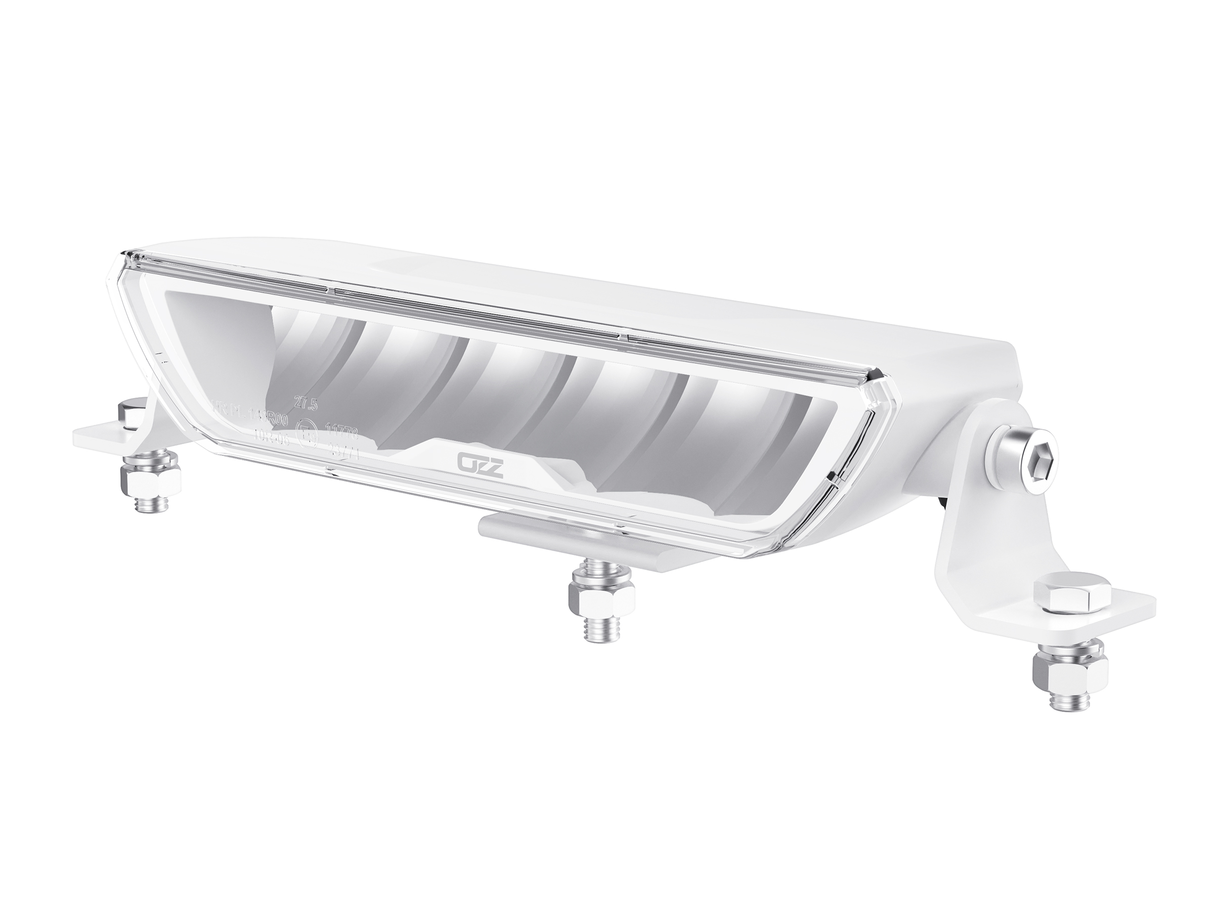 OZZ XB1 8" White utan pos med dynamisk reflektor 216 mm