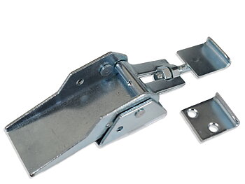 Excenterregel förzinkad borrad 91mm, inkl. hake