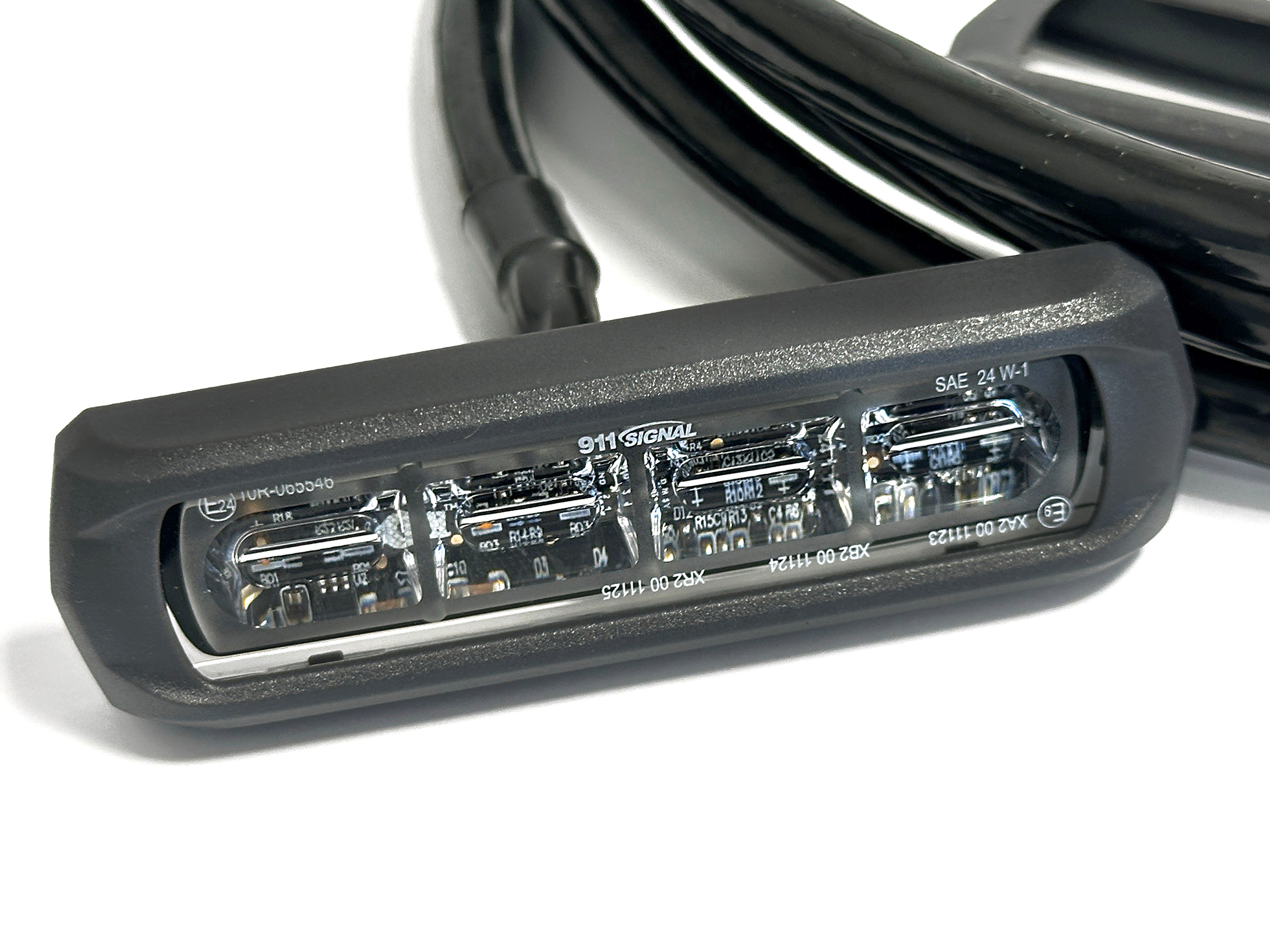 Enkelradigt Blixtljus 94 mm Böjbart 3 m ADR kabel - 2
