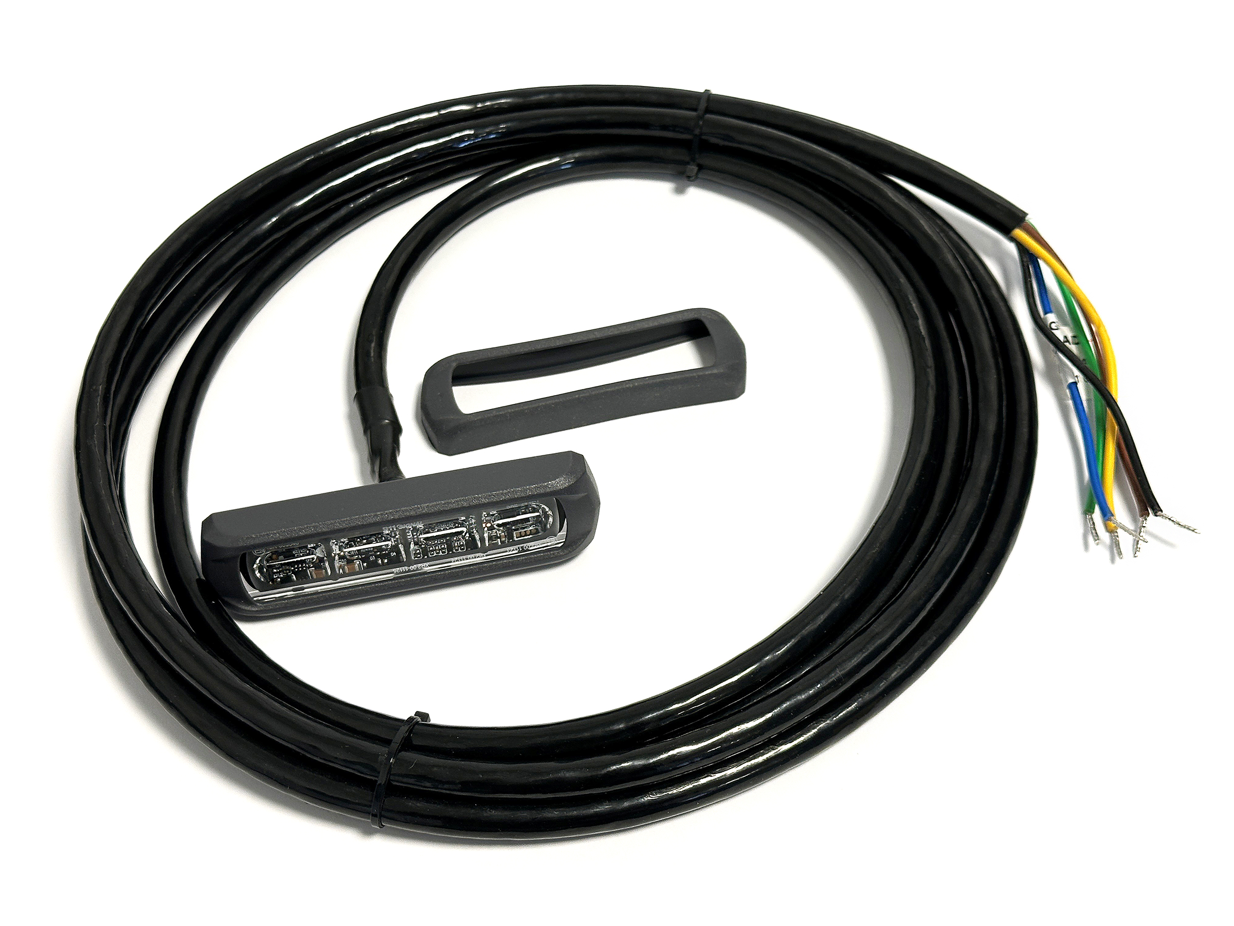 Enkelradigt Blixtljus 94 mm Böjbart 3 m ADR kabel