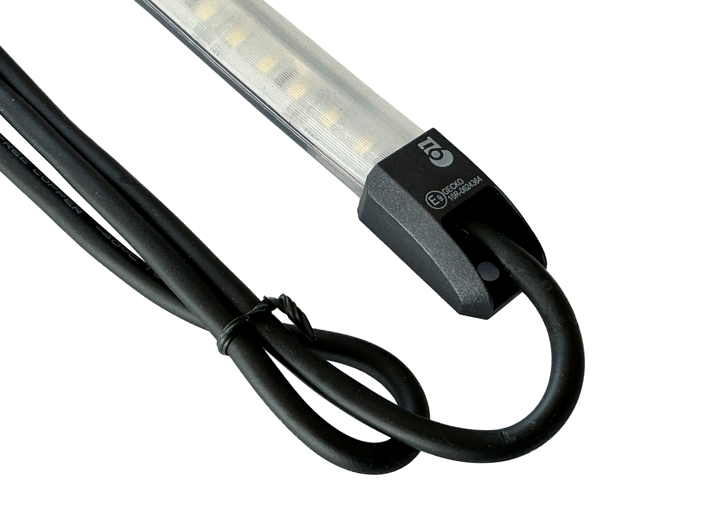 Gecko Silicone Led Light DC 12 V 350 mm, varmvit - 3