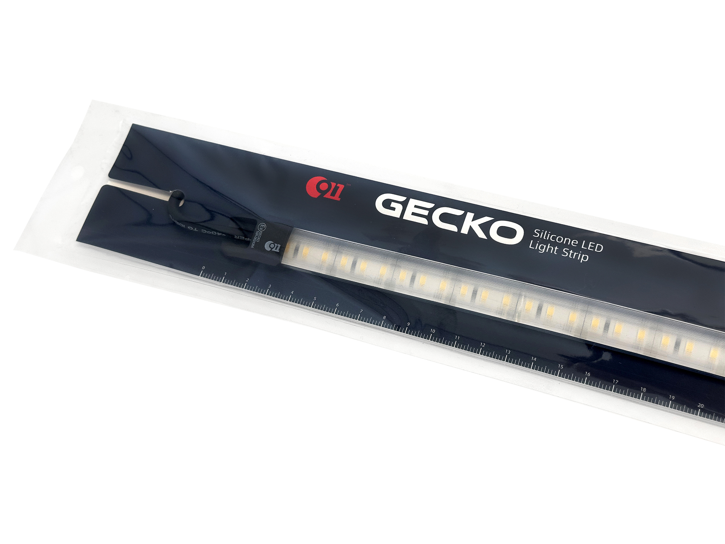 Gecko Silicone Led Light DC 12 V 1000 mm, varmvit - 2