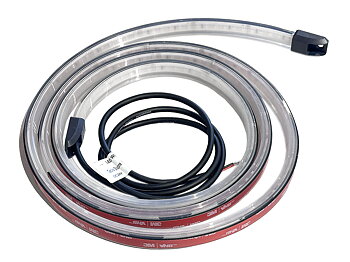 Gecko Silicone Led Light DC 12 V 2000 mm, varm vit+kall vit