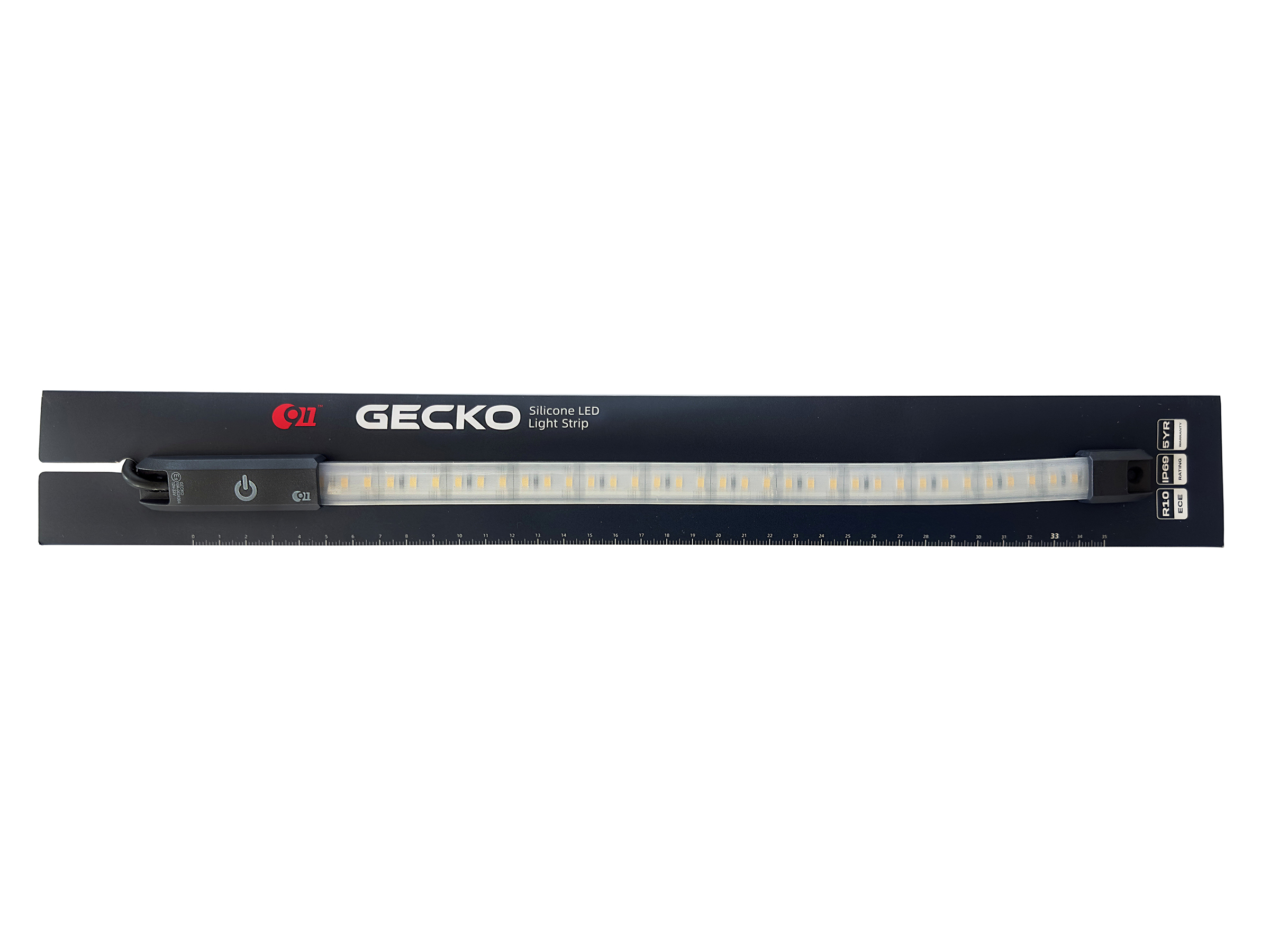 Gecko Touch Switch DC 10-33 V 390 mm, varmvit