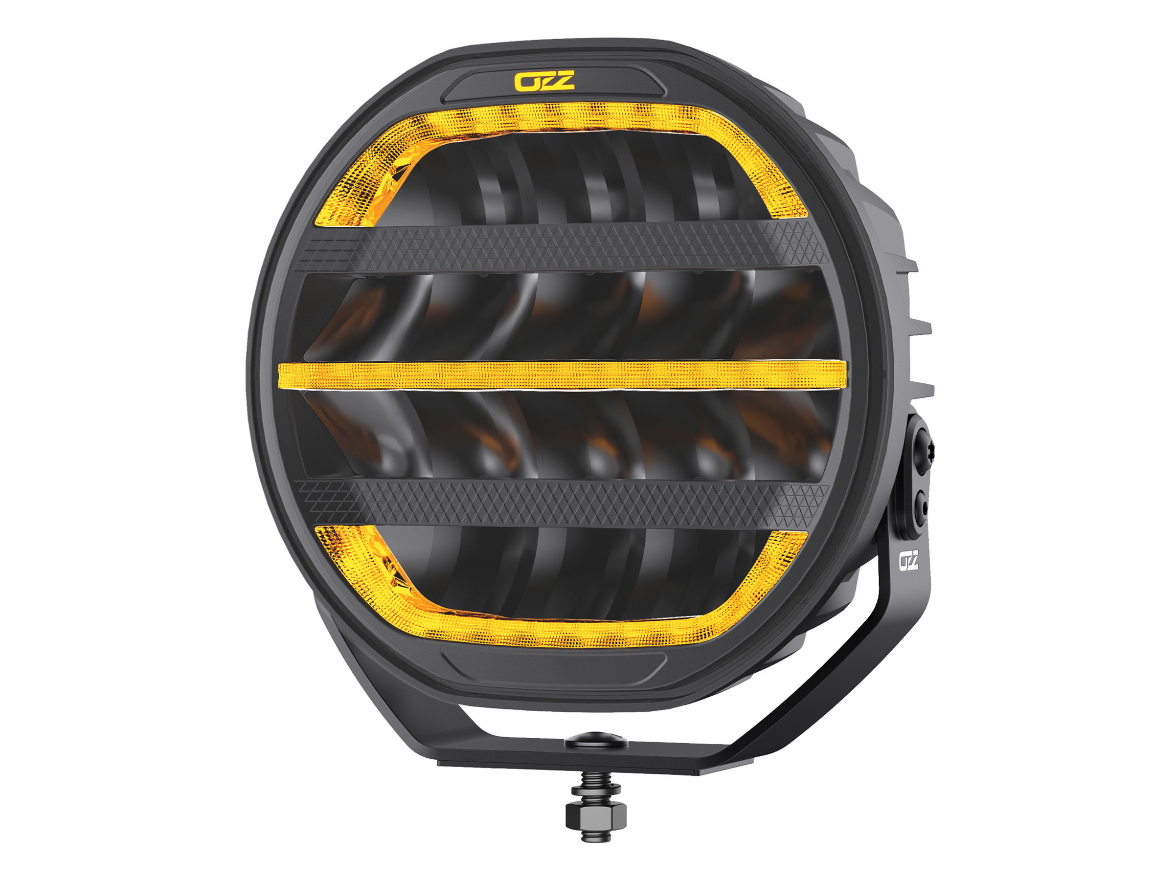 OZZ XR3 P9 R65 med varningsljus Black - 3