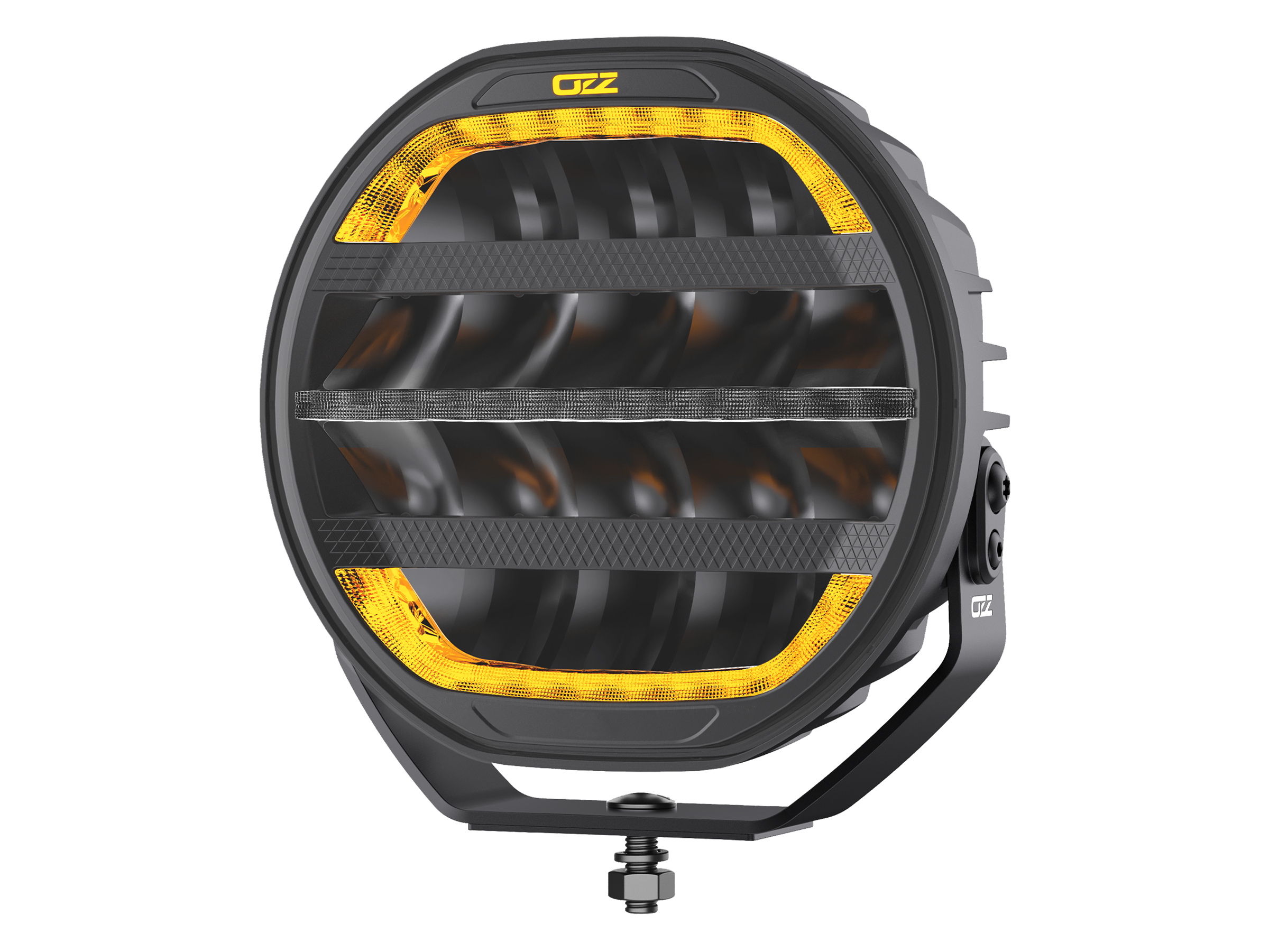 OZZ XR3 P9 R65 med varningsljus Black – 12 st - 2