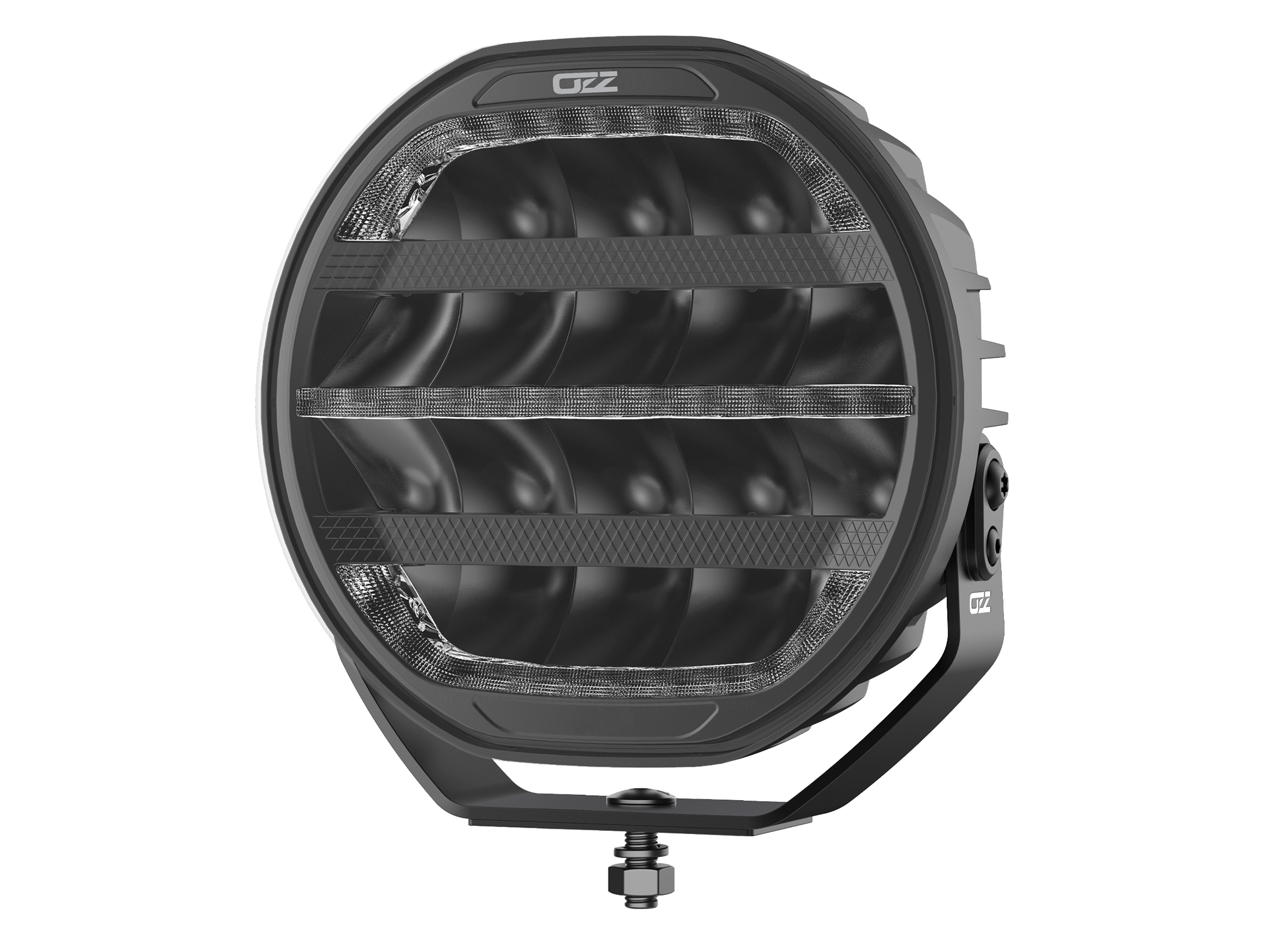 OZZ XR3 P9 R65 med varningsljus Black – 24 st