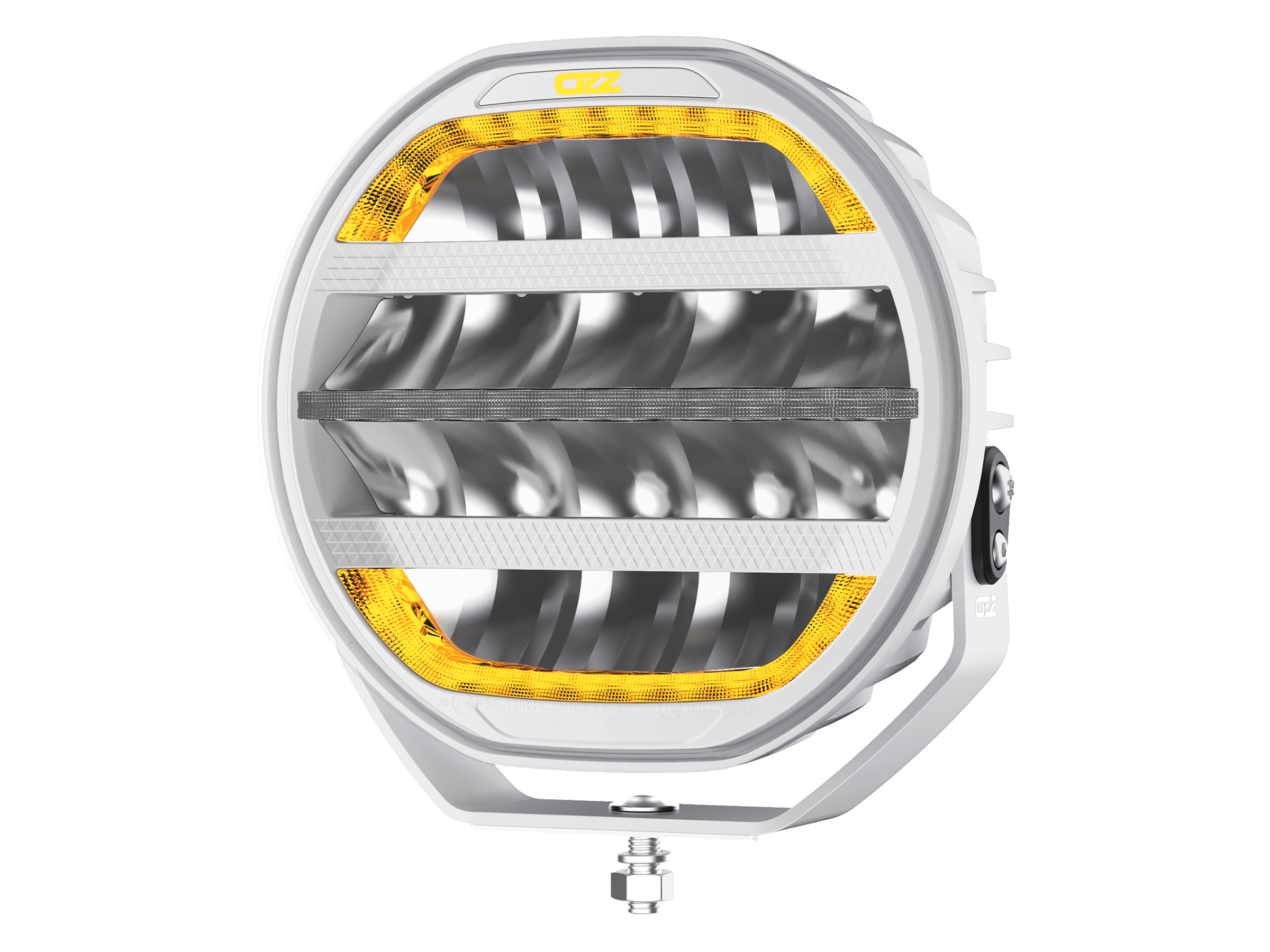 OZZ XR3 P9 R65 med varningsljus Arctic Edition White – 24 st - 4