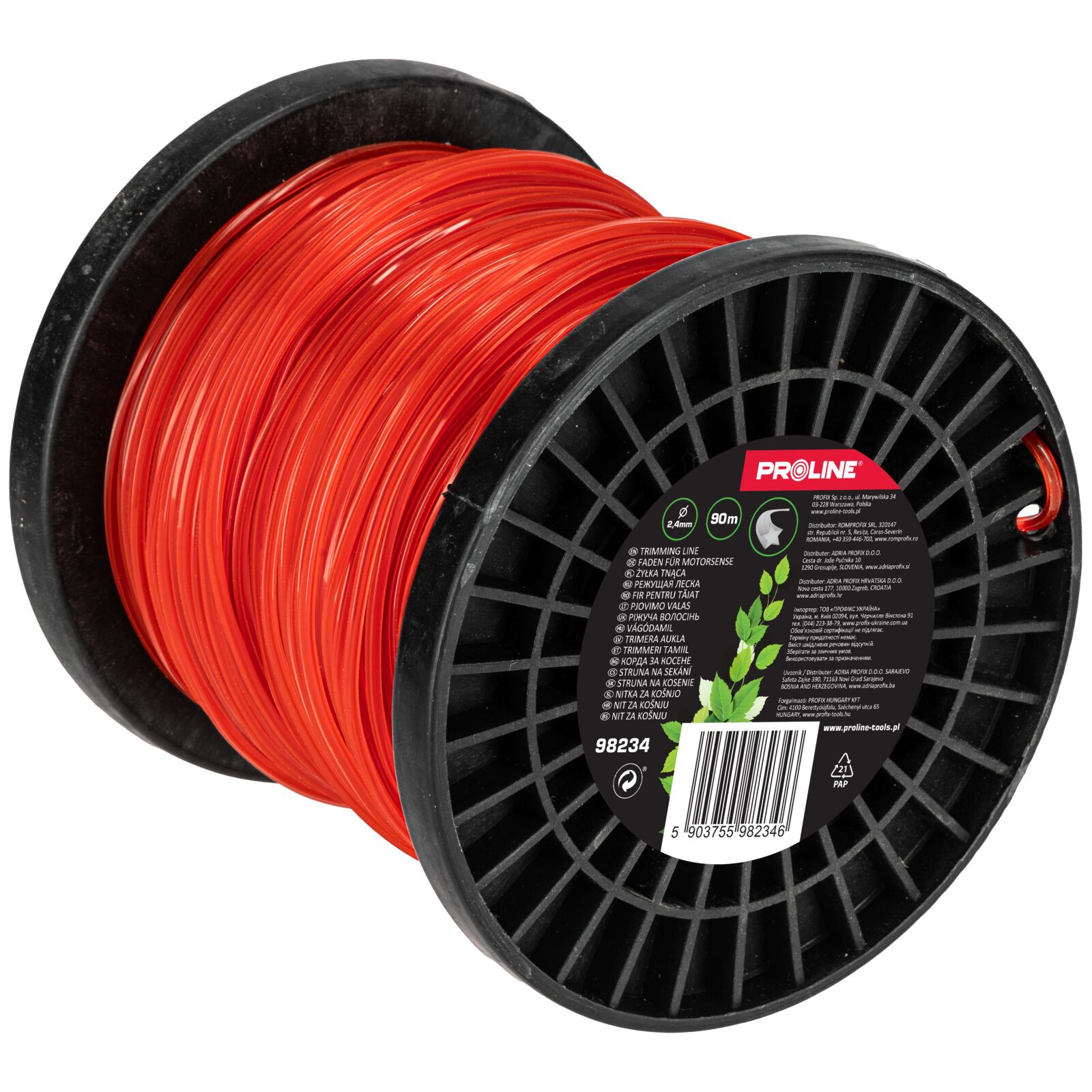 PROLINE TOOLS Trimmerlina 2, 4 mm x 90m, Proline - 3