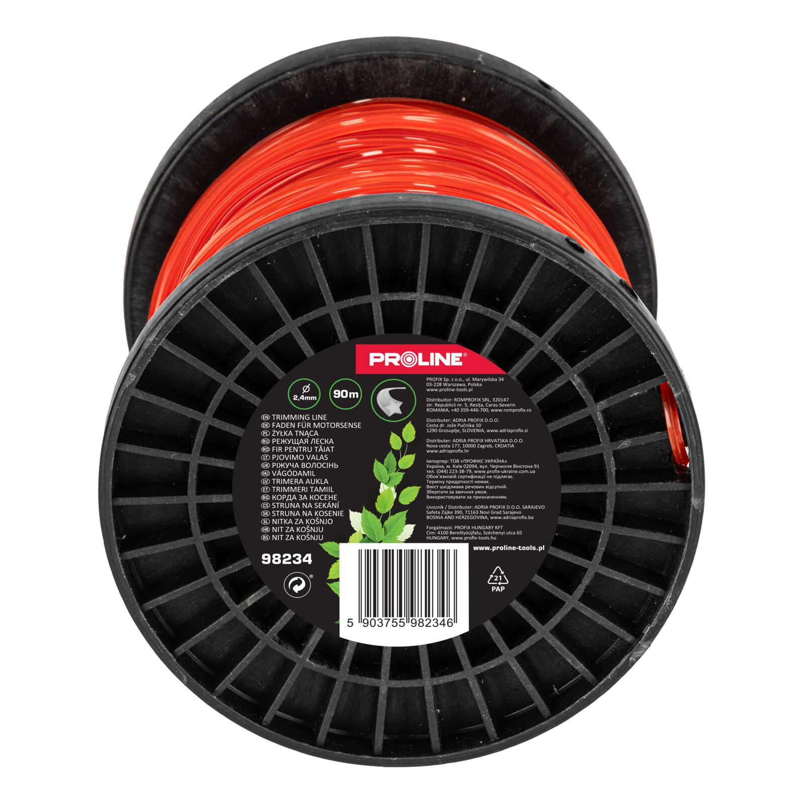 PROLINE TOOLS Trimmerlina 2, 4 mm x 90m, Proline - 2