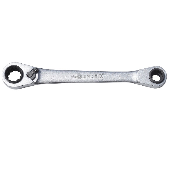 PROLINE TOOLS HD Ringnyckel Fyra-i-Ett Spärrfunktion 8-19 mm, Proline HD (Nyckelstorlek (mm) : 16x17mm 18x19mm)