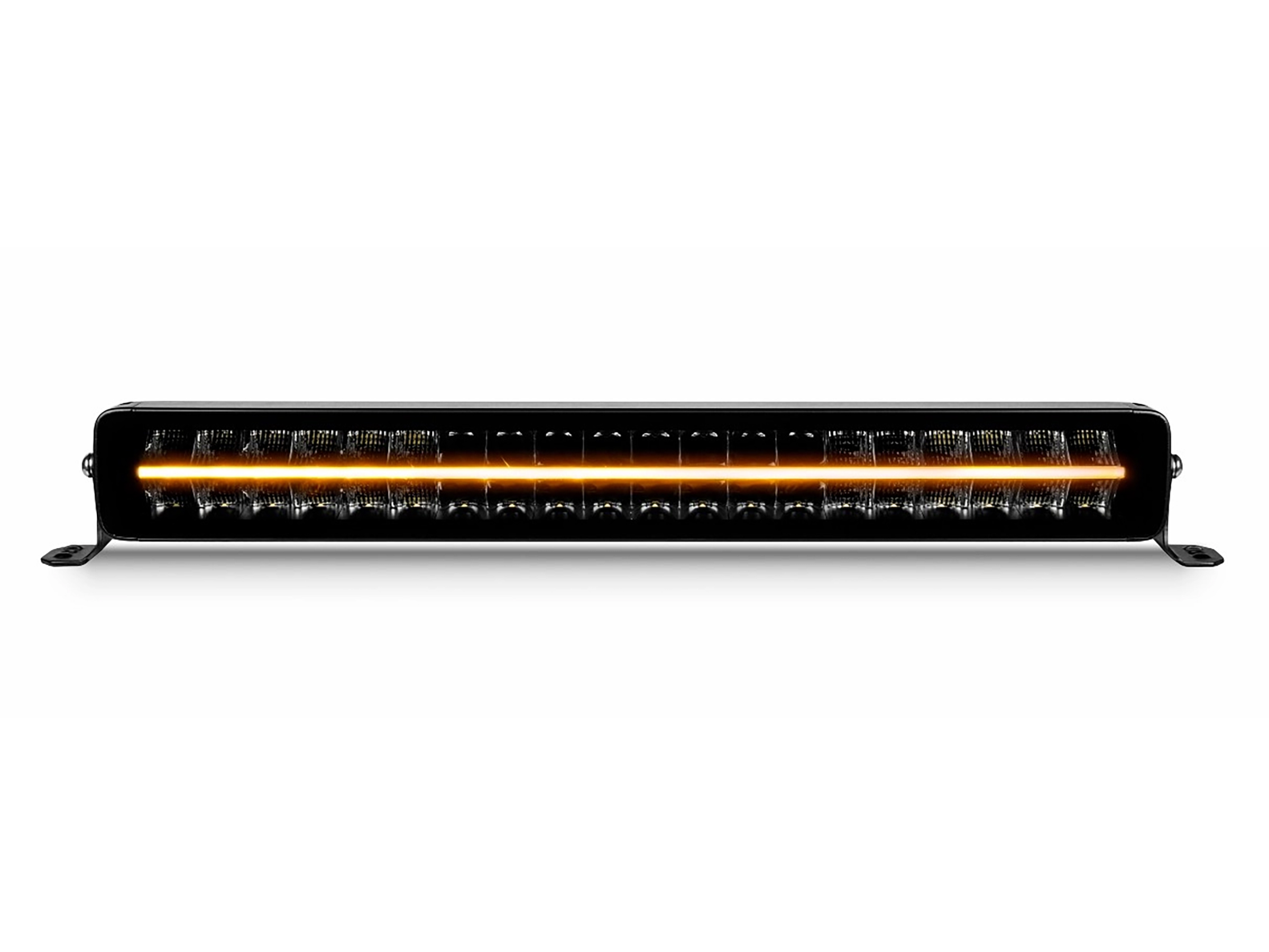 BriodLights Ljusramp Dubbelradig Pos. ljus vit/orange 560 mm - 2
