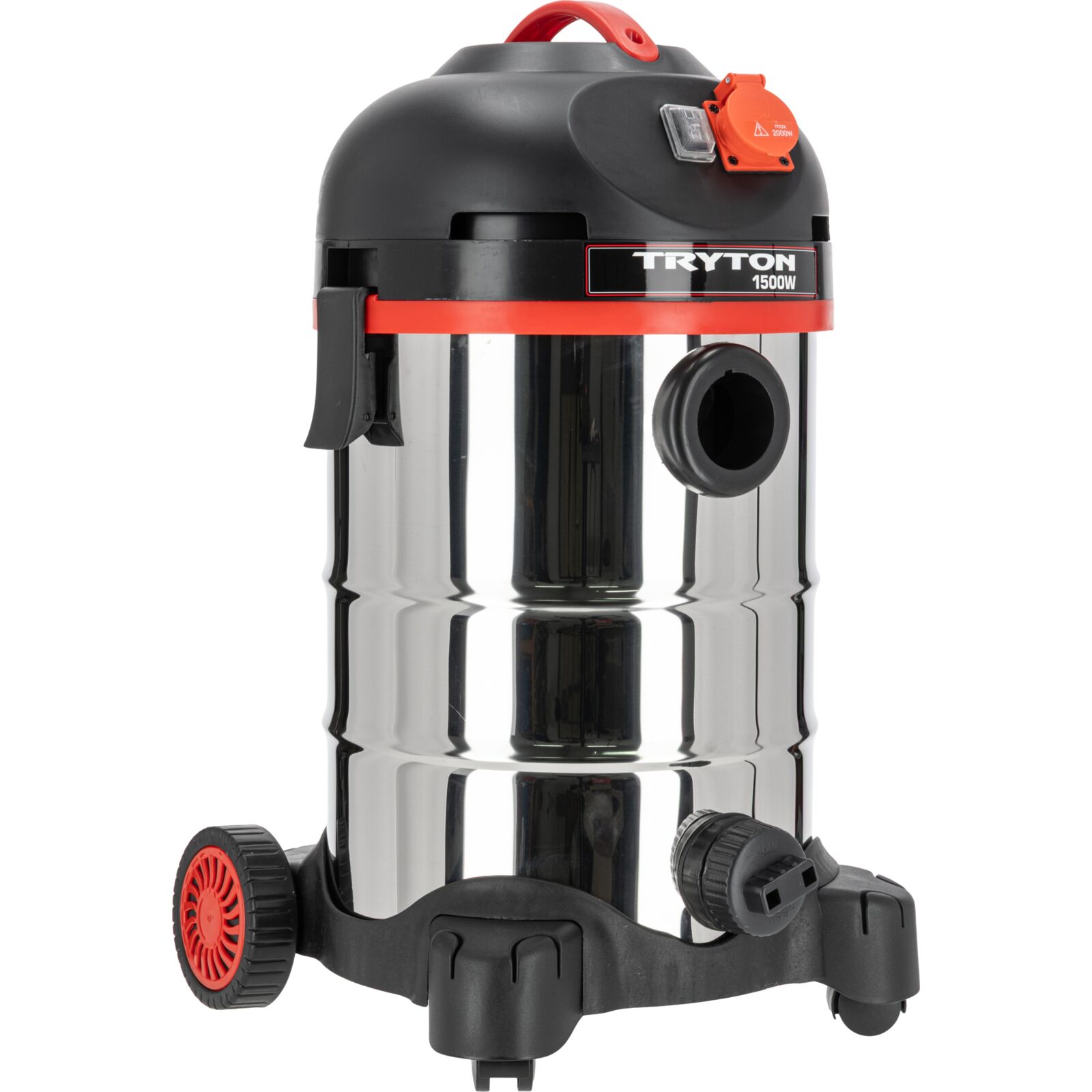 Tryton Industridamsugare 1500W, 30L, med extra uttag - 5