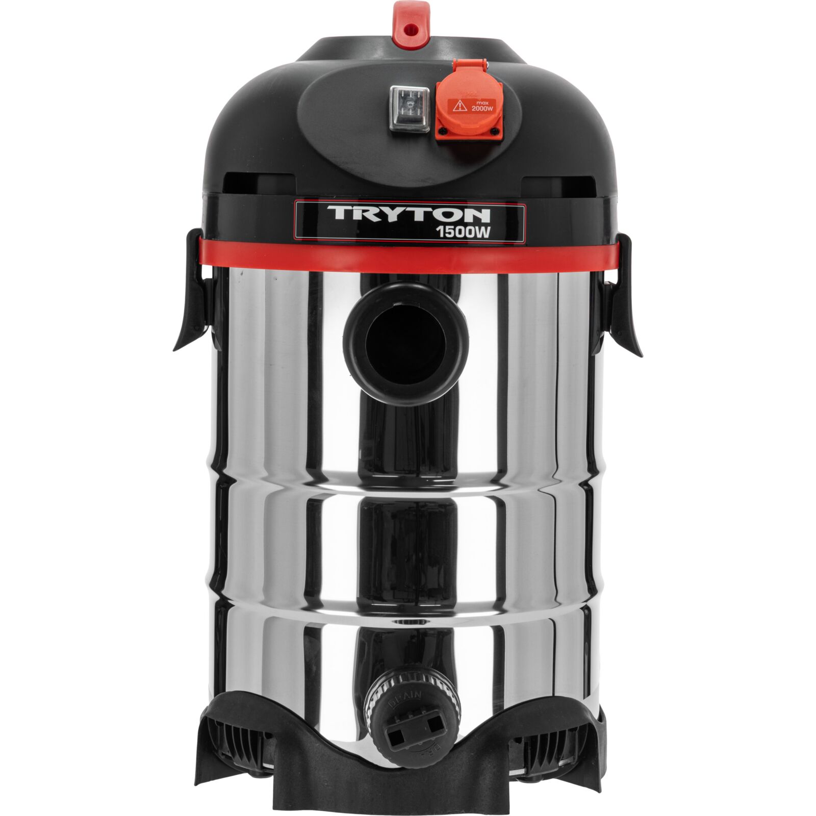Tryton Industridamsugare 1500W, 30L, med extra uttag - 2