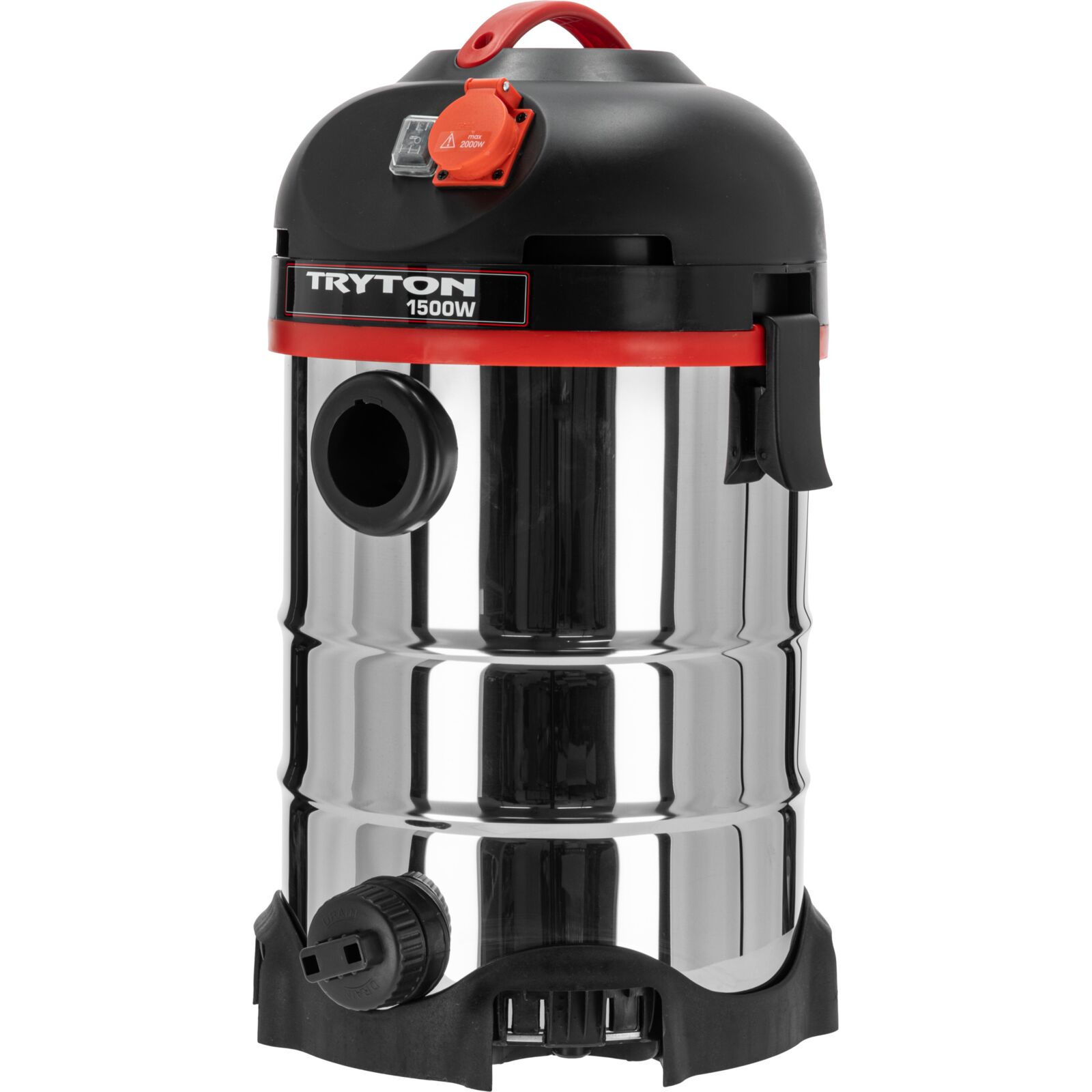 Tryton Industridamsugare 1500W, 30L, med extra uttag - 6