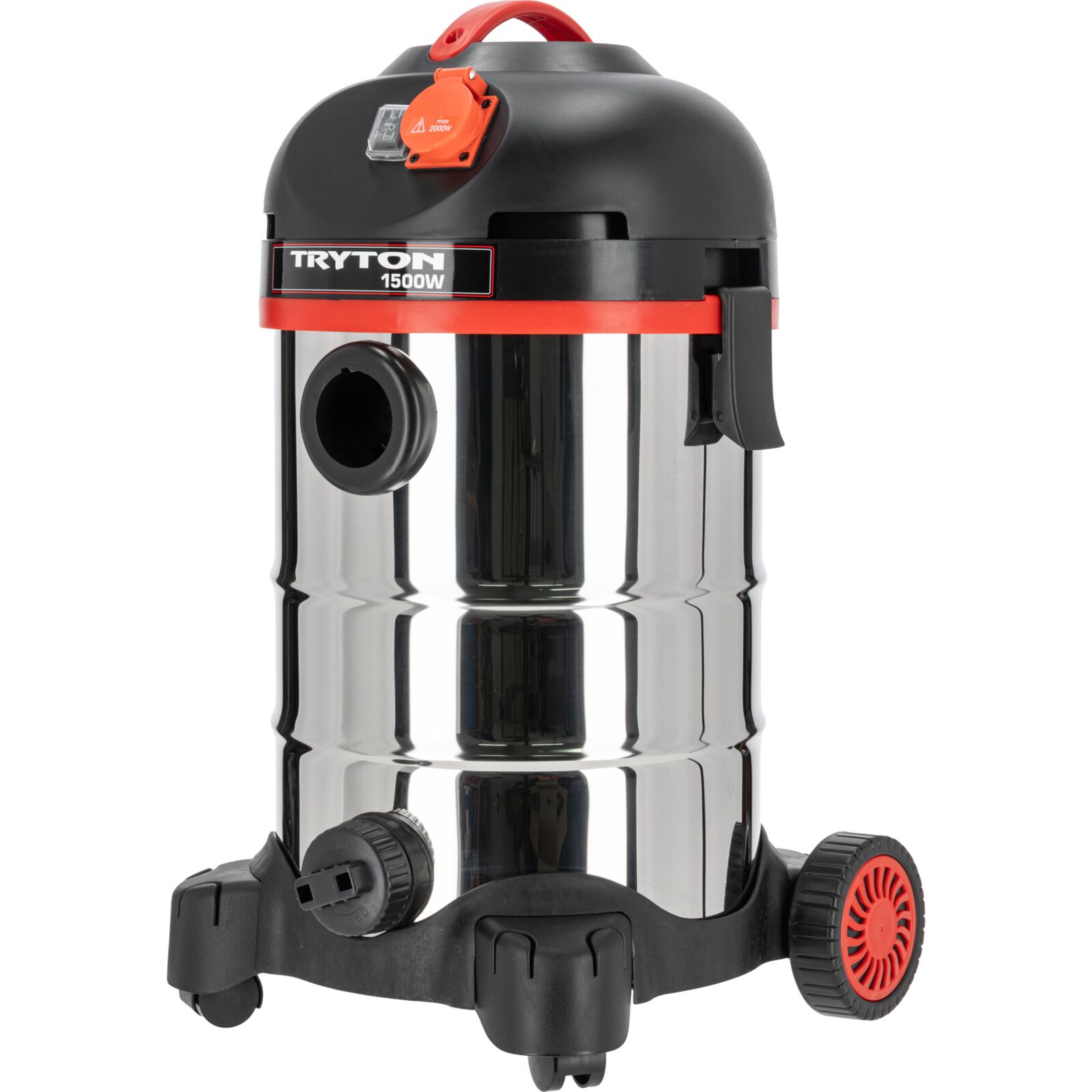 Tryton Industridamsugare 1500W, 30L, med extra uttag - 4