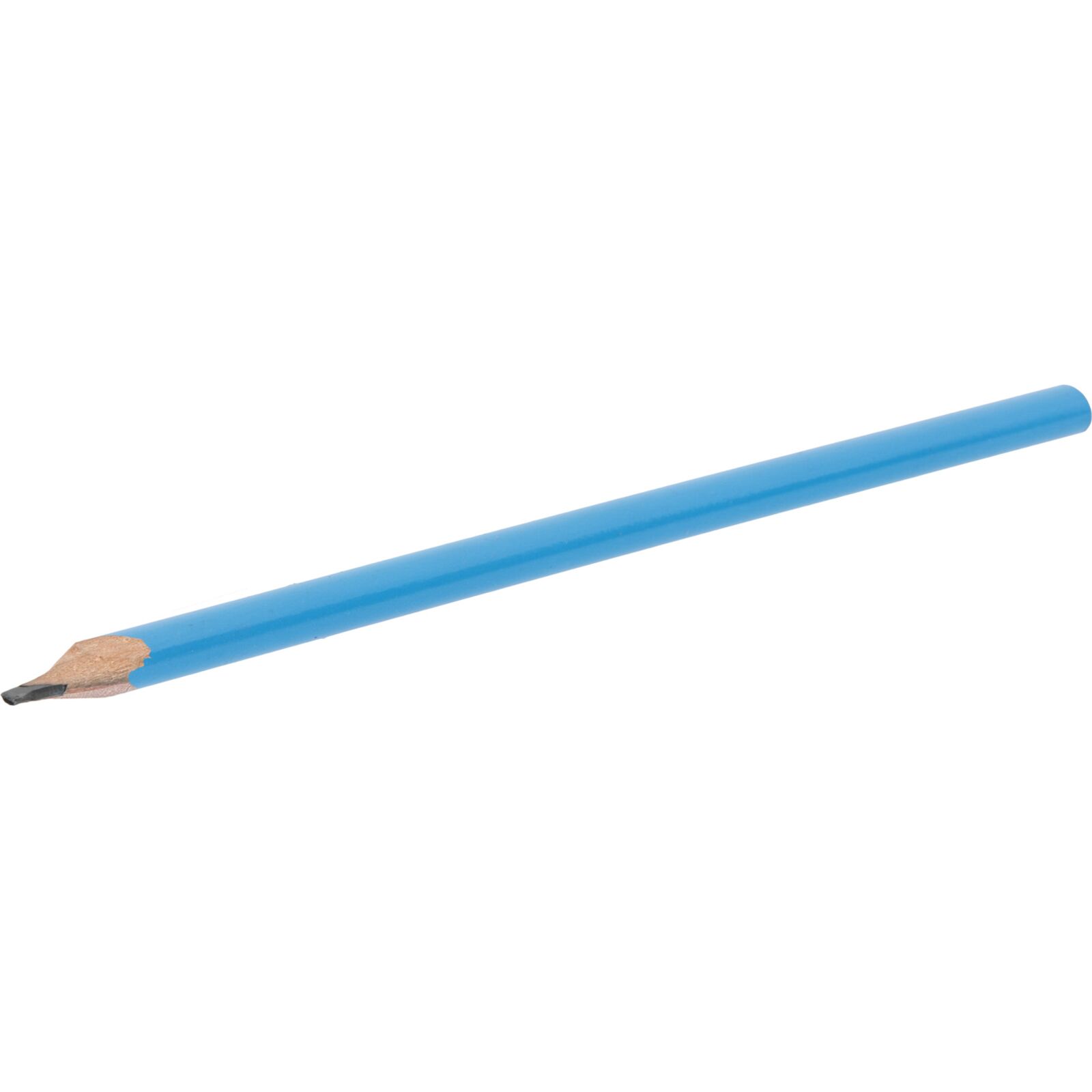 Mega Blyertspenna blå, 180 mm, oval, sats 12st. - 4