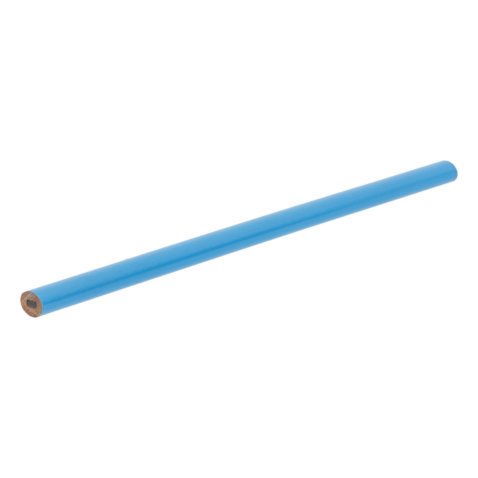 Mega Blyertspenna blå, 180 mm, oval, sats 12st. - 6