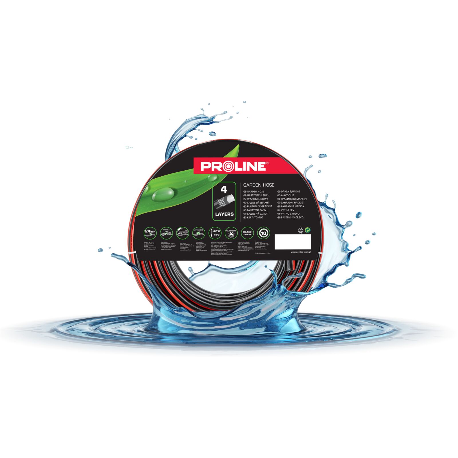 PROLINE TOOLS Trädgårdsslang 1/2, 30m, Premium, Proline - 3