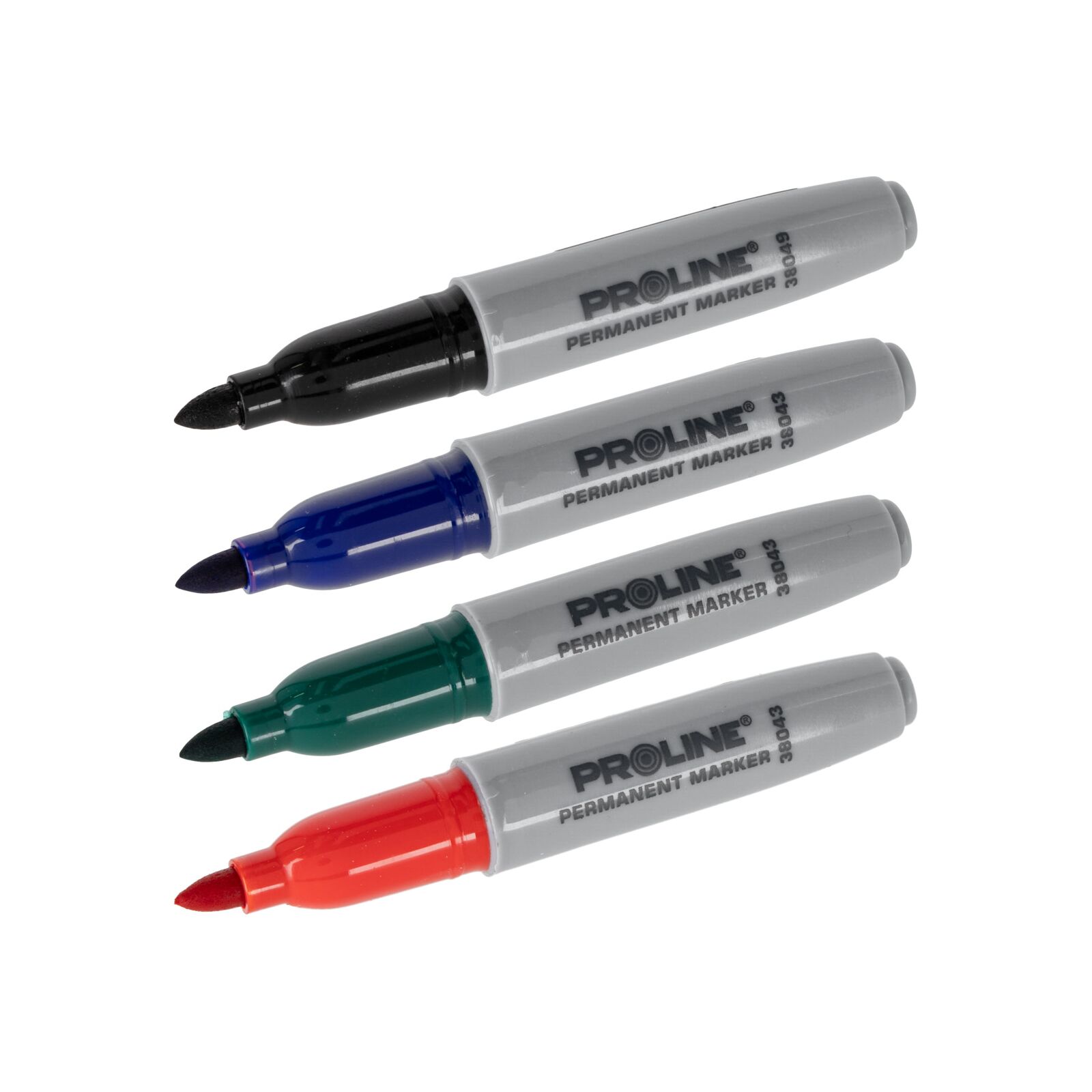 PROLINE TOOLS Permanentpenna MINI 4st (svart, blå, röd, grön), Proline - 2