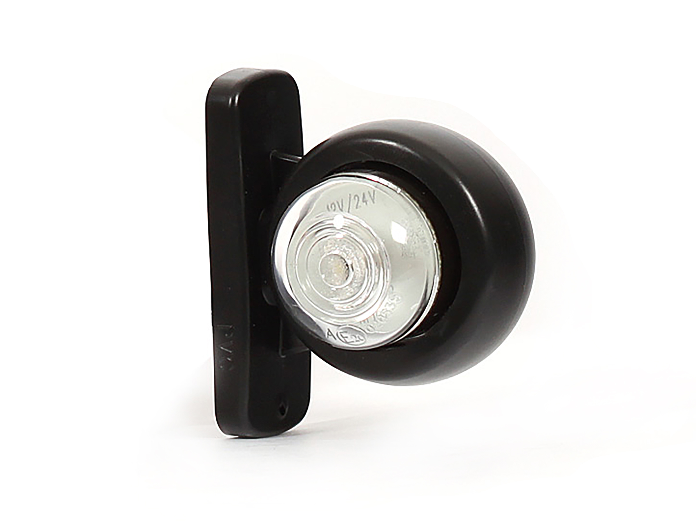Sidomarkering Fisheye vit/röd - 4