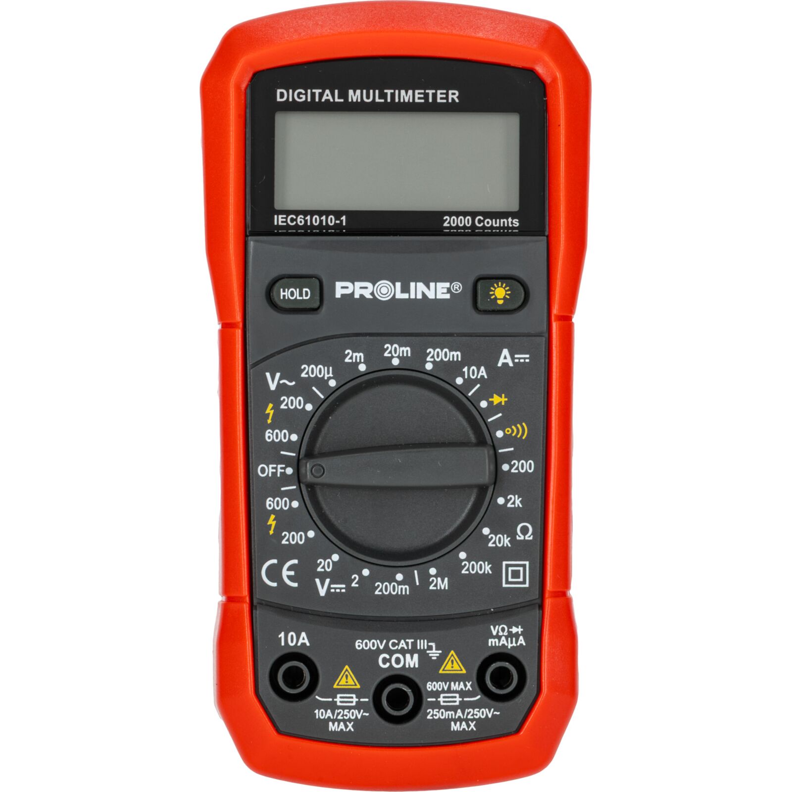 PROLINE TOOLS Digitalmultimeter 600V, Proline - 2