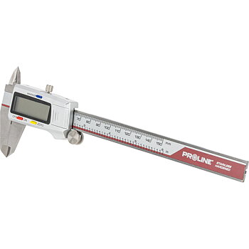PROLINE TOOLS Skjutmått Elektroniskt 150 mm, Noggrannhet 0, 03 mm, CE, Proline