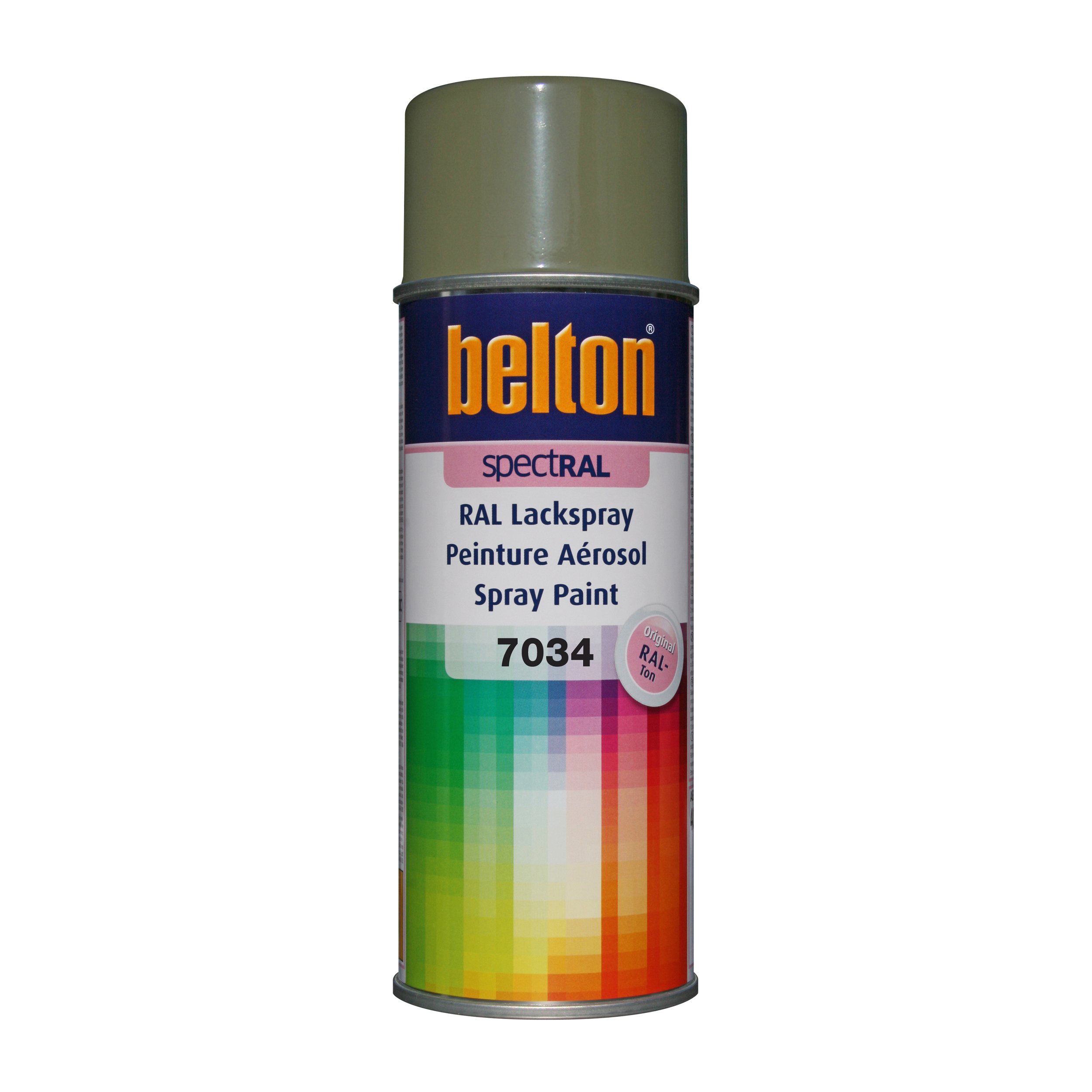 Belton Sprayfärg Gulgrå RAL 7034 400 ML - 2