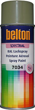 Belton Sprayfärg Gulgrå RAL 7034 400 ML
