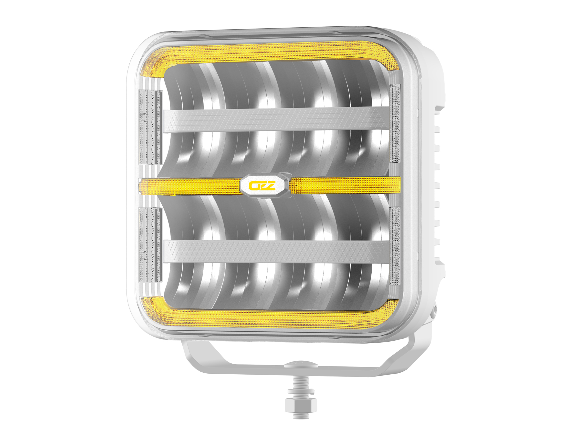 OZZ Square 7" white – 24 st - 4