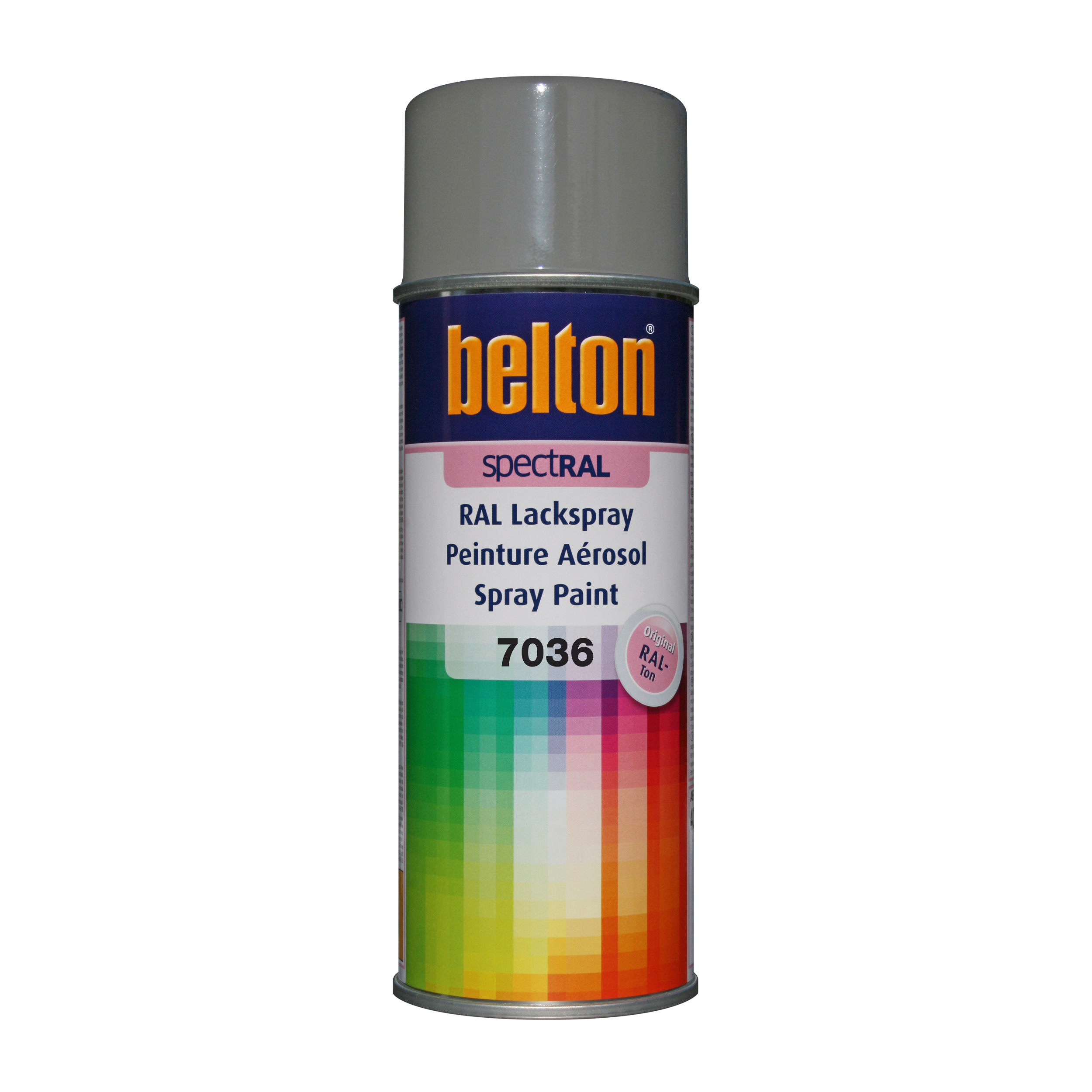 Belton Sprayfärg Platinagrå RAL 7036 400 ML - 2