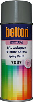 Belton Sprayfärg Dammgrå RAL 7037 400 ML
