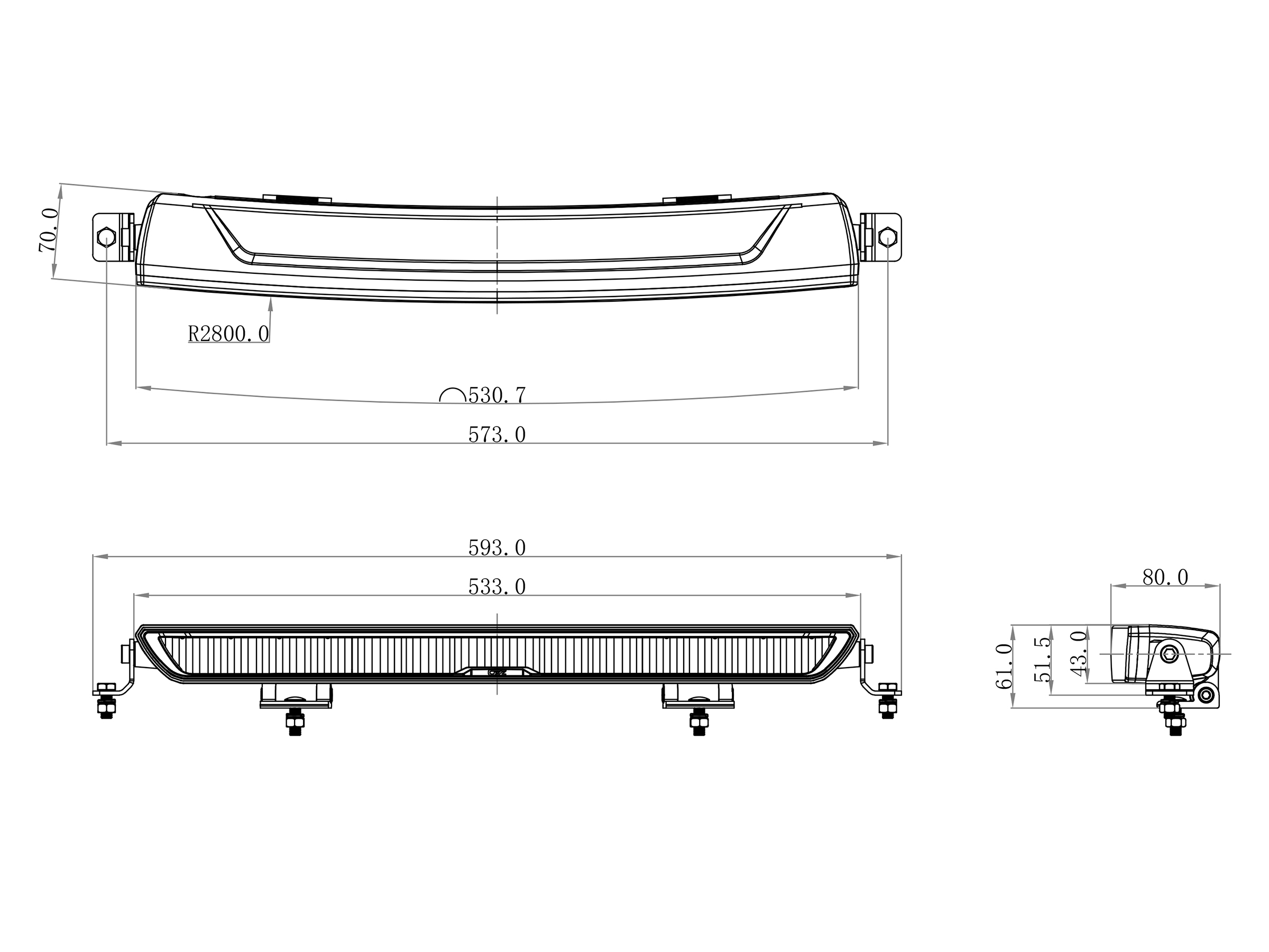 OZZ WB1 (arbetsljusramp)