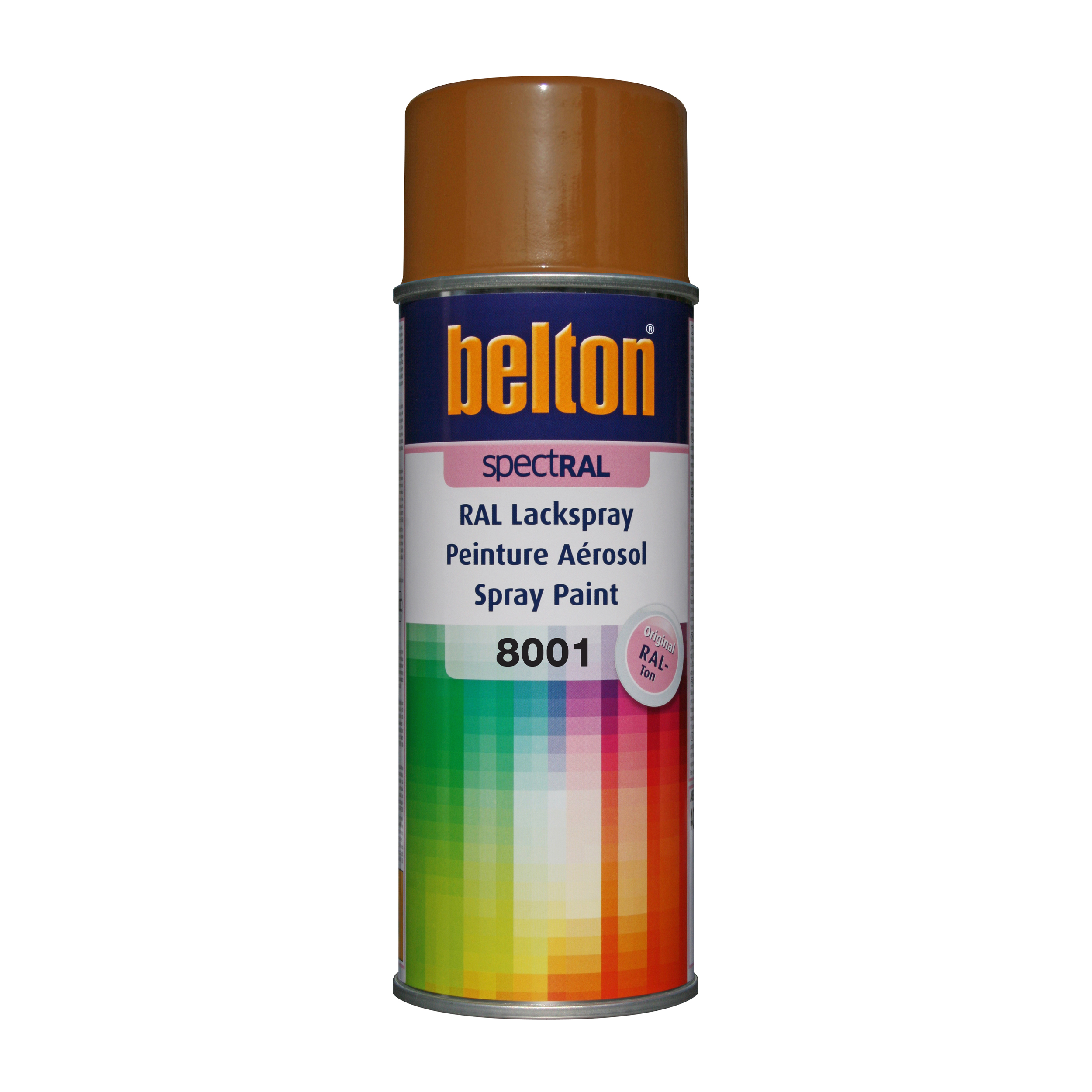 Belton Sprayfärg Ockrabrun RAL 8001 400 ML - 2
