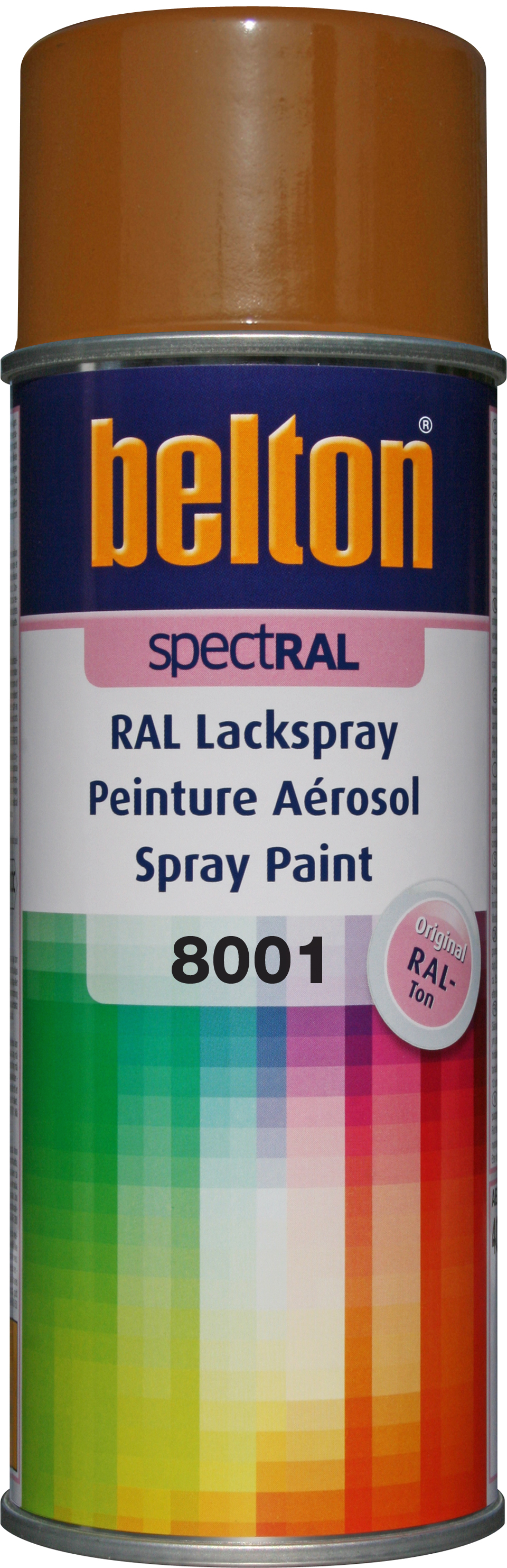 Belton Sprayfärg Ockrabrun RAL 8001 400 ML