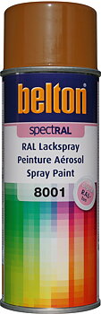 Belton Sprayfärg Ockrabrun RAL 8001 400 ML