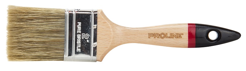 PROLINE TOOLS Pensel 1, Trähandtag, Akrylfärg, Proline