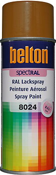 Belton Sprayfärg Beigebrun RAL 8024 400 ML