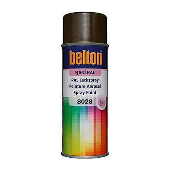 Belton Sprayfärg Terrabrun RAL 8028 400 ML