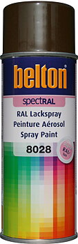 Belton Sprayfärg Terrabrun RAL 8028 400 ML
