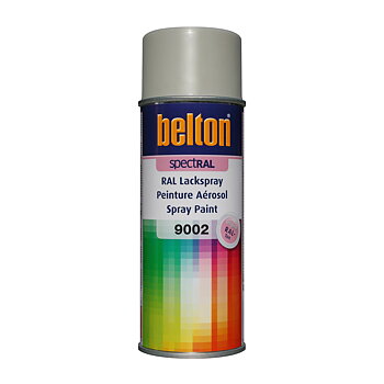 Belton Sprayfärg Gråvit RAL 9002 400 ML