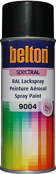 Belton Sprayfärg Signalsvart RAL 9004 400 ML