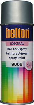 Belton Sprayfärg Vitalumini RAL 9006  400 ML