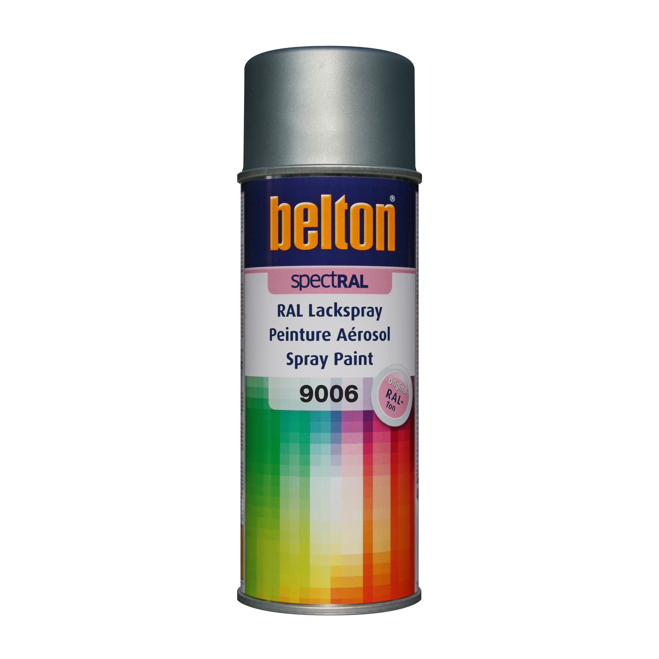 Belton Sprayfärg Vitalumini RAL 9006  400 ML - 2