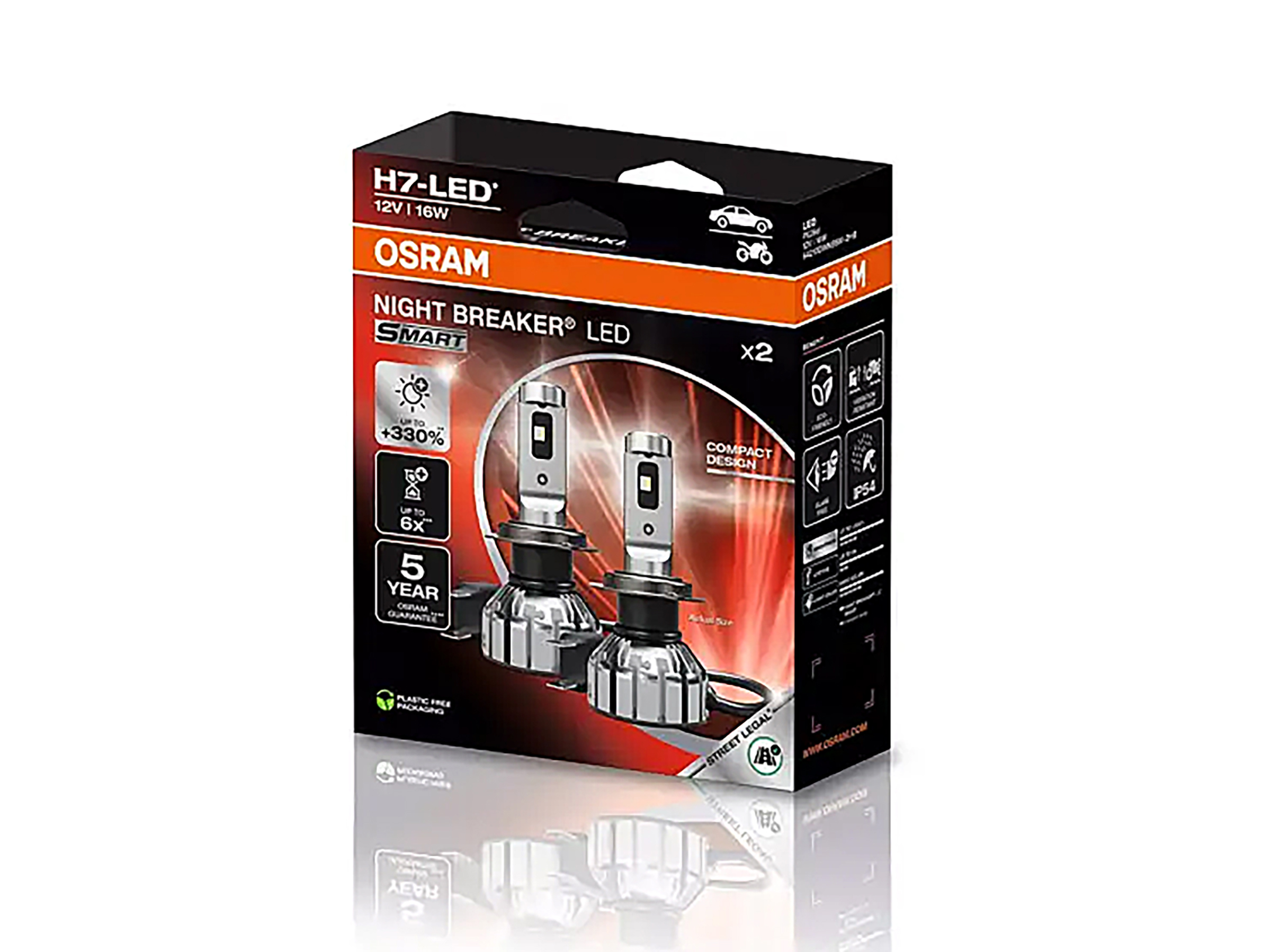 NIGHT BREAKER® LED SMART H7 2-pack - 2