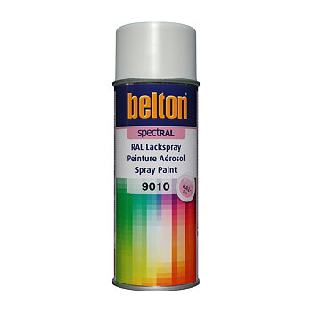 Belton Sprayfärg Blank Vit RAL 9010 400 ML