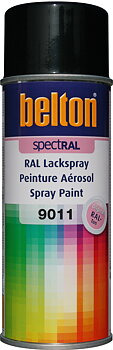 Belton Sprayfärg Grafitsvart RAL 9011 400 ML